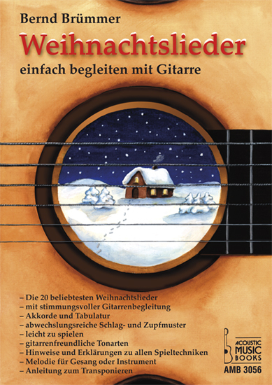 Brümmer, Bernd - Weihnachtslieder einfach begleiten mit Gitarre.Die 20 beliebtesten Weihnachtslieder