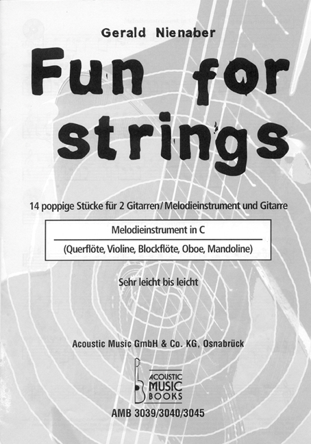Nienaber, Gerald - Melodiestimme in C  zur Ausgabe Fun for strings