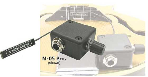Schatten Design M-05 PRO für Mandoline (stick-on,passiv)