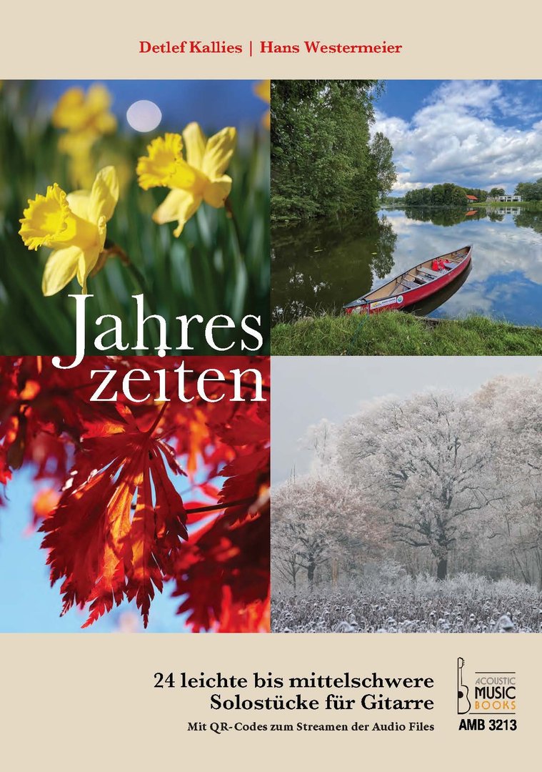 Kallies, Detlef/Westermeier, Hans: Jahreszeiten. 24 leichte bis mittelschwere Solostücke für Gitarre